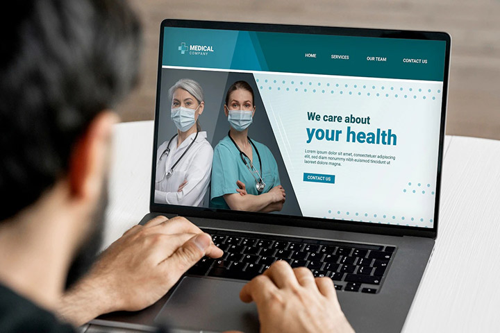 وب سایت پزشکی و سلامتی